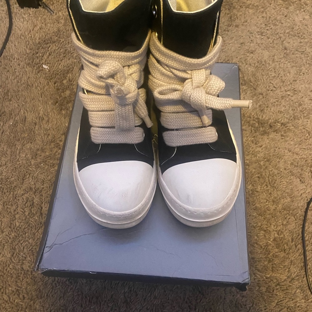 Rick Owen ramone jumbo lace